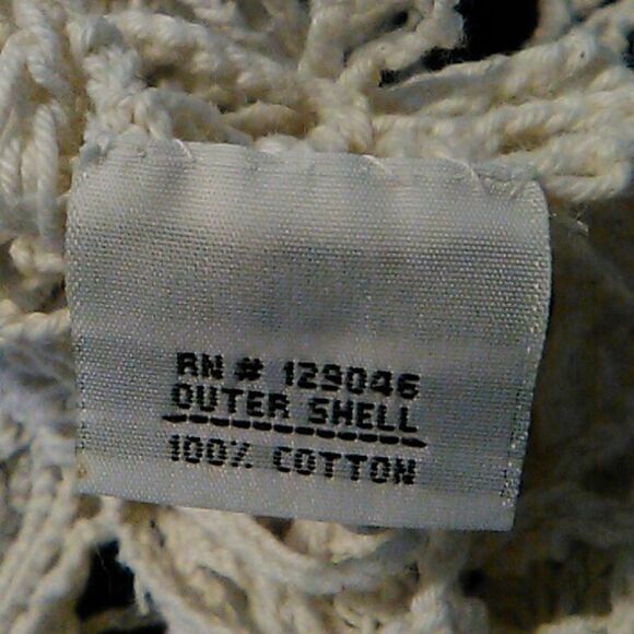 What Goes Around Comes Around Crocheted Vest Hippy - Picture 7 of 9